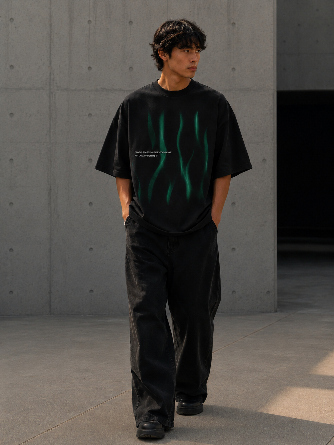 Future Structure “Flame” T-Shirt