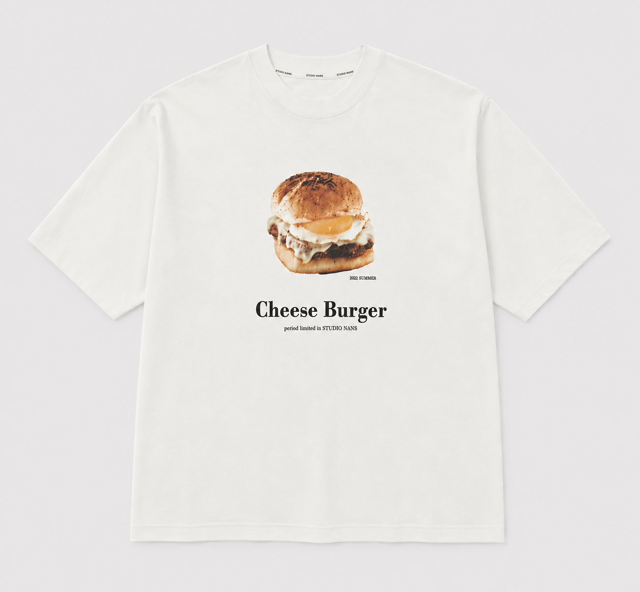 NANS “Summer Limited” Food Graphic Oversized T-Shirt