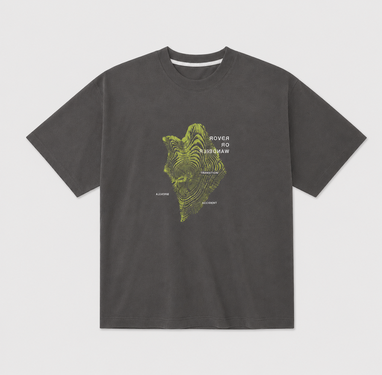 NANS Abstract Graphic Oversized T-Shirt