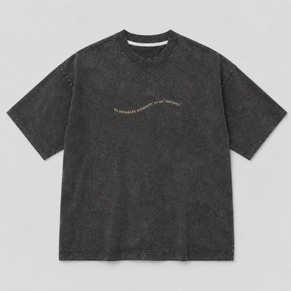 NANS Vintage Washed Graphic Oversized T-Shirt