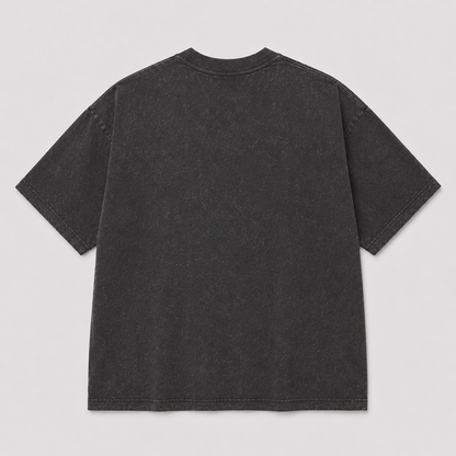 NANS Vintage Washed Graphic Oversized T-Shirt
