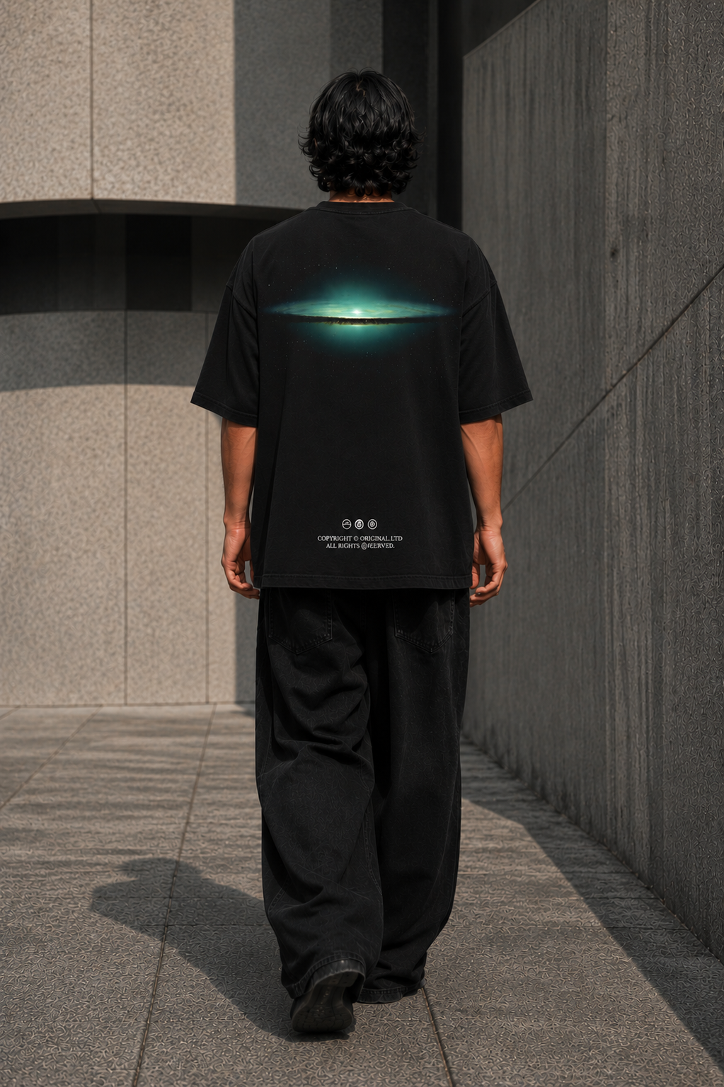 Future Structure “Starfield 3D” Washed T-Shirt