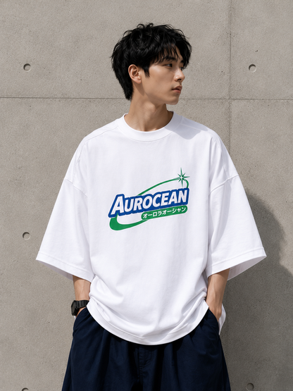 Aurocean Japanese Label Oversized T-Shirt