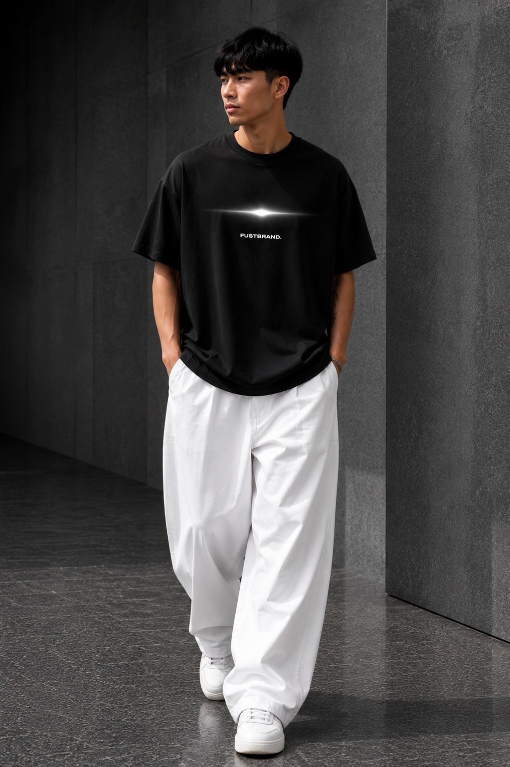 Future Structure Abstract Lightline T-Shirt