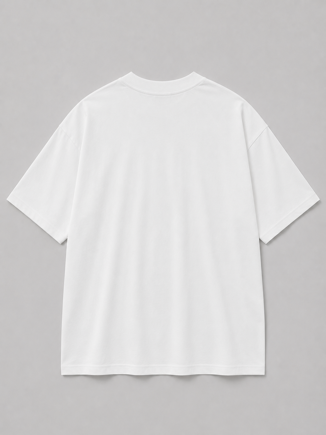 NANS “Silent Growth” Floral Silhouette Oversized T-Shirt