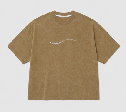 NANS Vintage Washed Graphic Oversized T-Shirt