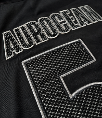 Aurocean Dark Embroidered Oversized Jersey T-Shirt