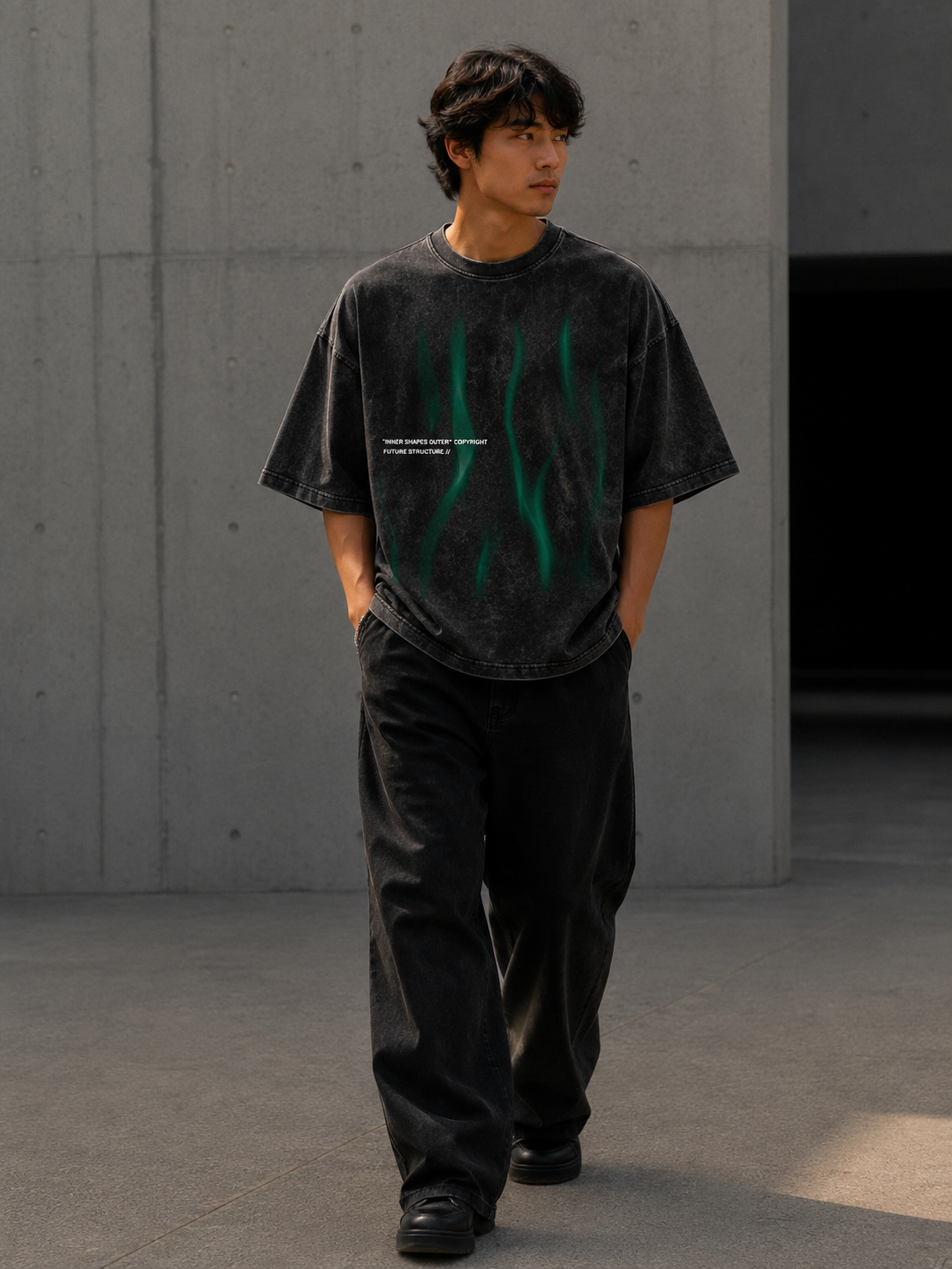 Future Structure “Flame” T-Shirt