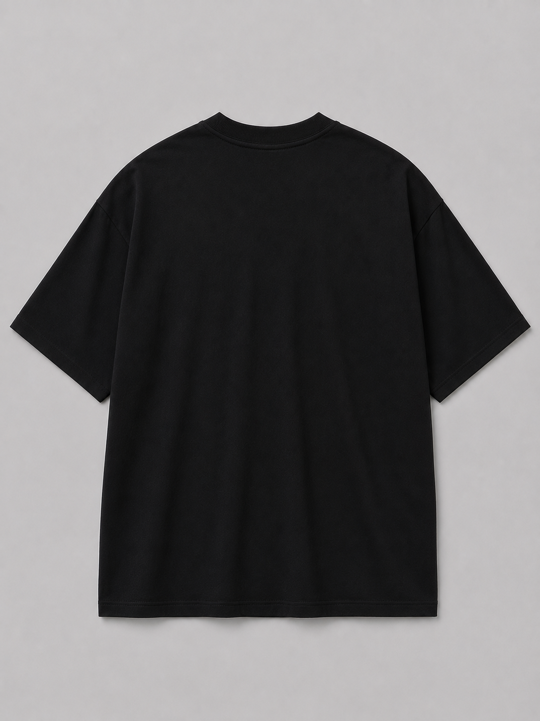 NANS “Silent Growth” Floral Silhouette Oversized T-Shirt