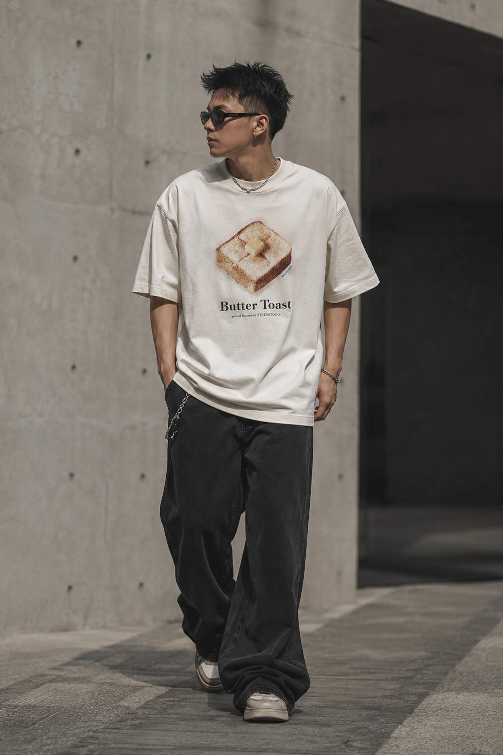 NANS “Summer Limited” Food Graphic Oversized T-Shirt
