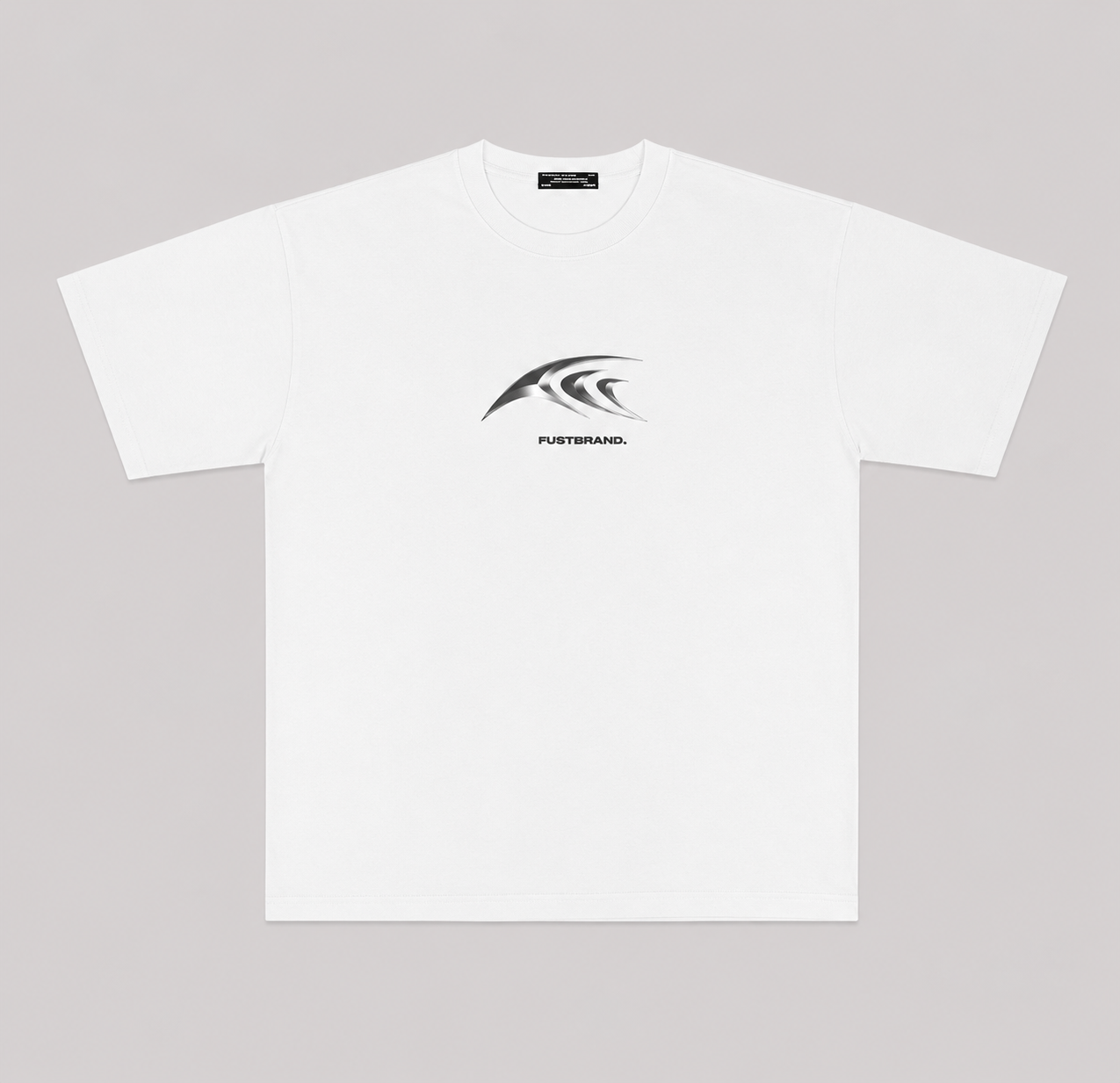 Future Structure Metallic Logo Washed T-Shirt
