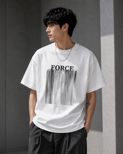 NANS Brush Print T-Shirt