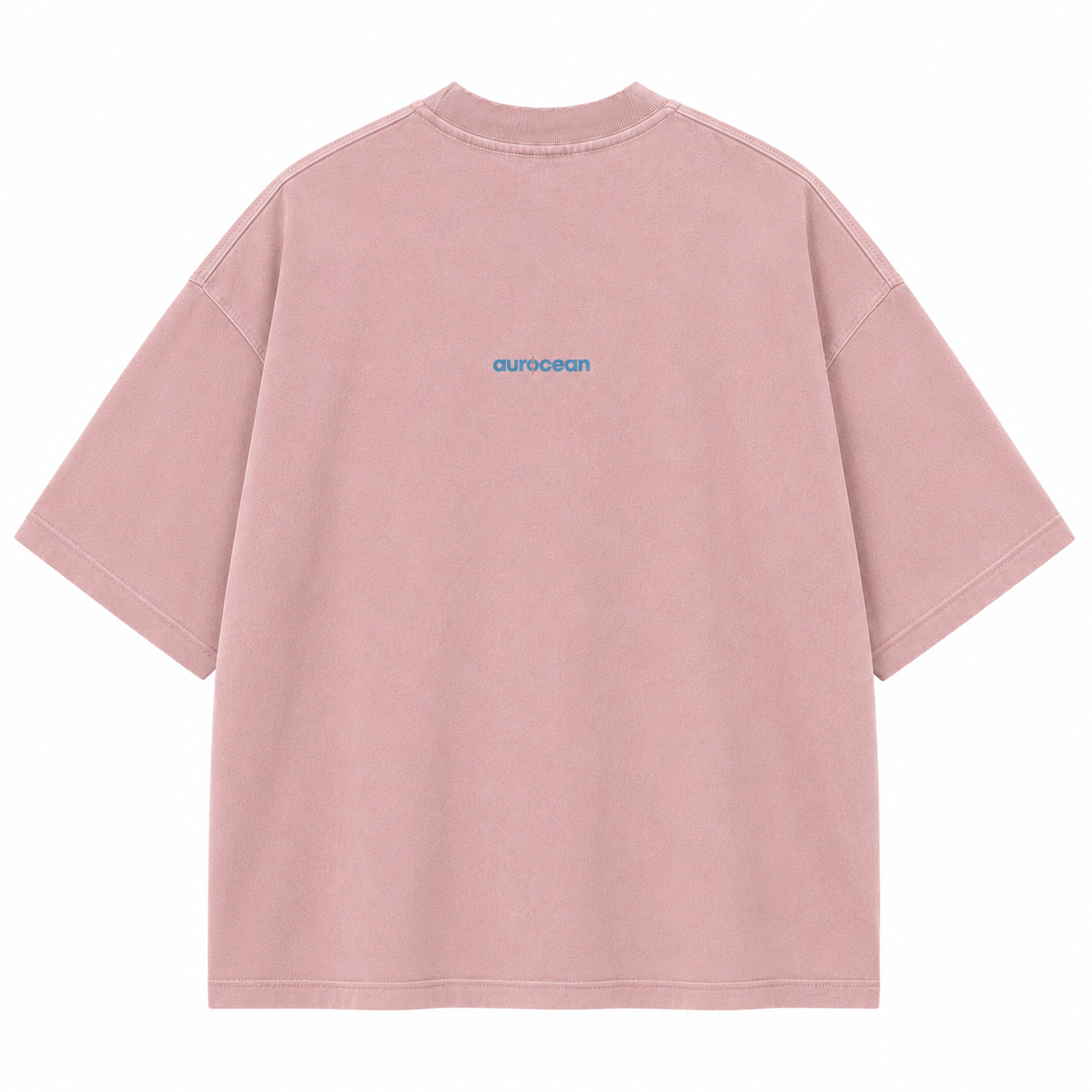 Aurocean Washed Distressed Edge Oversized T-Shirt