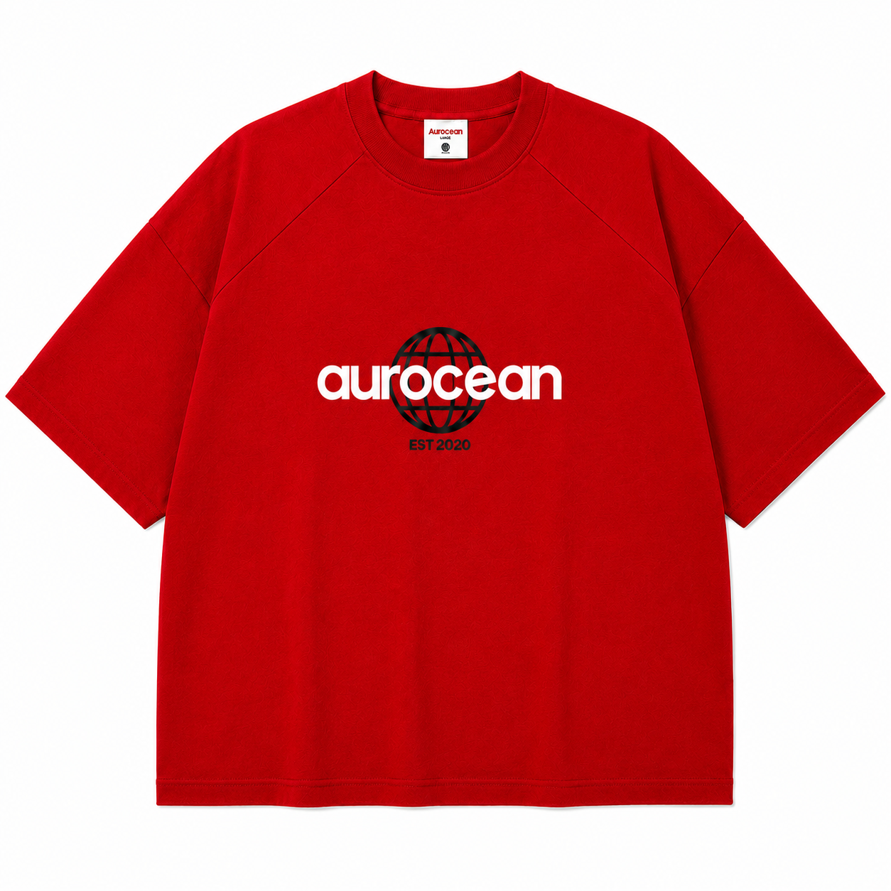 Aurocean Vintage Oversized Cotton T-Shirt
