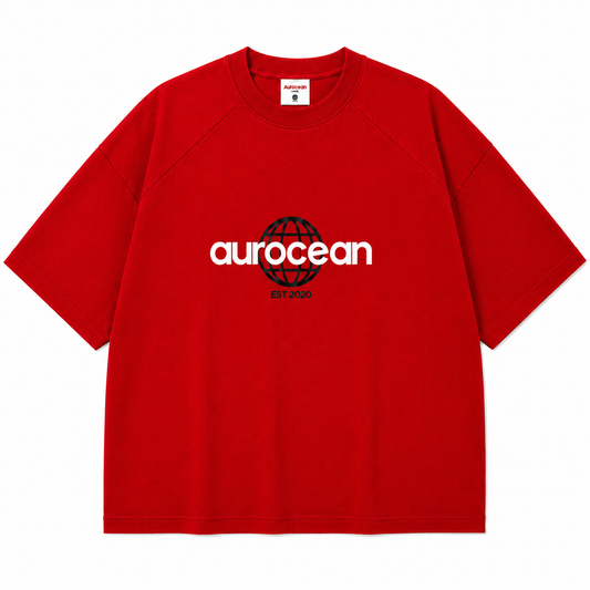 Aurocean Vintage Oversized Cotton T-Shirt