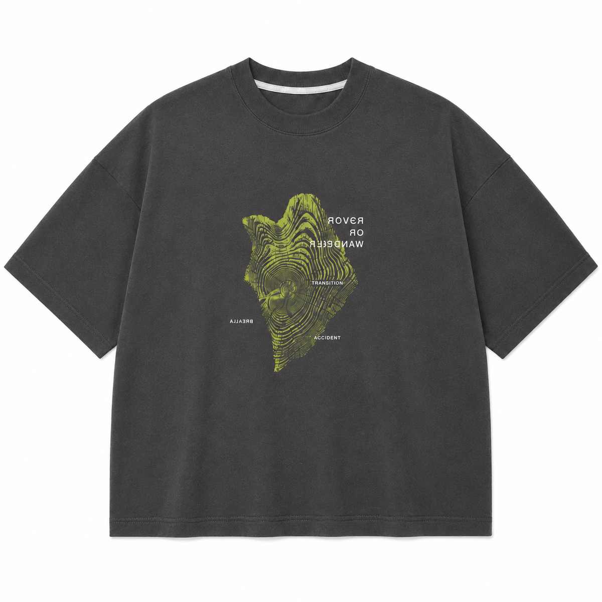 NANS Abstract Graphic T-Shirt