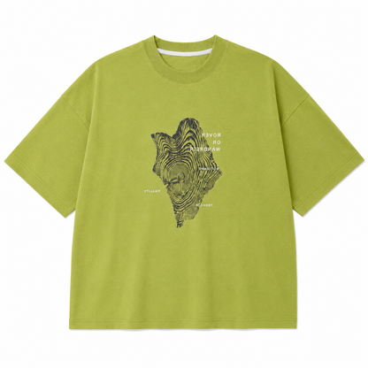 NANS Abstract Graphic T-Shirt