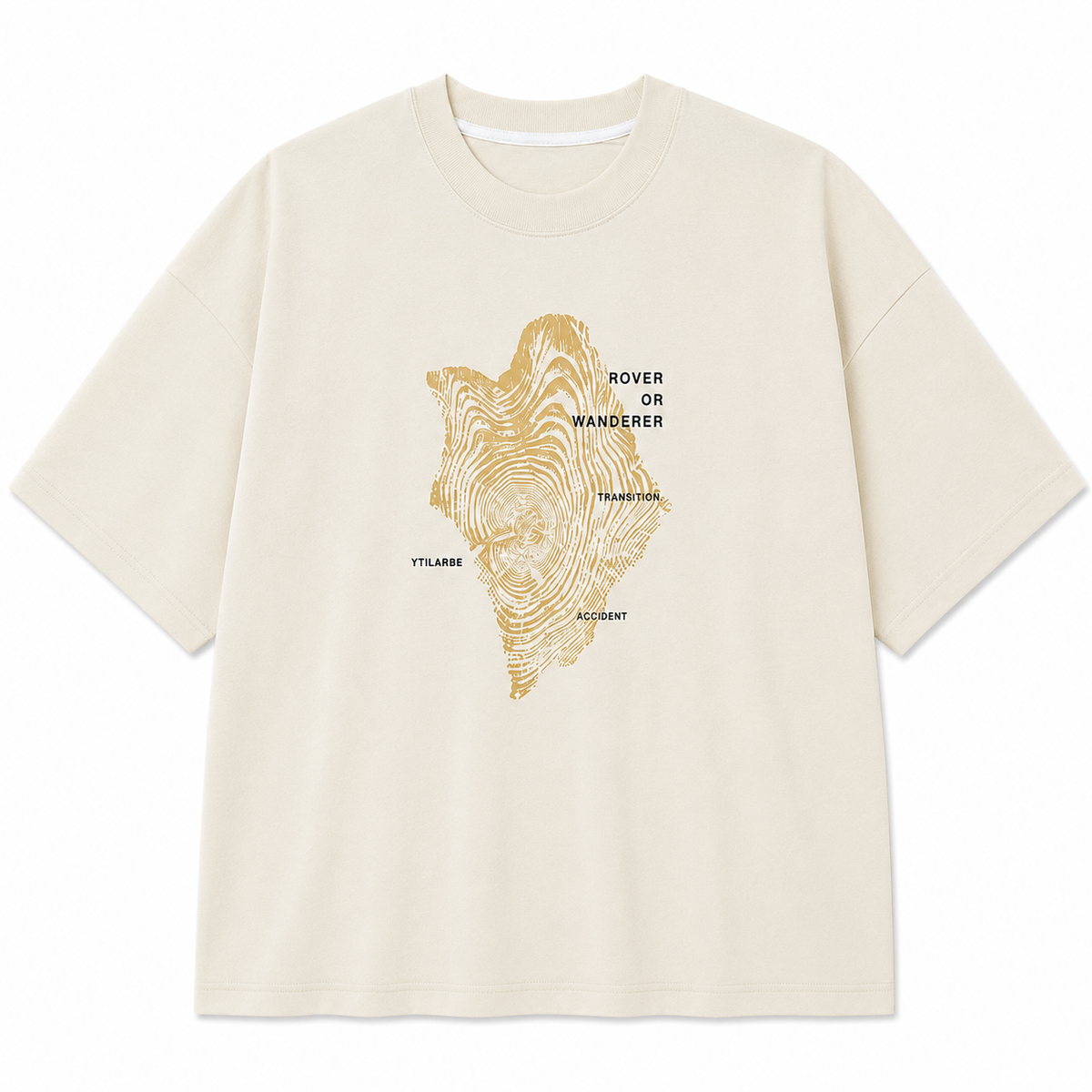 NANS Abstract Graphic T-Shirt