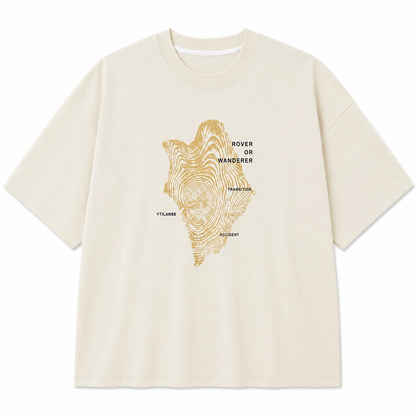 NANS Abstract Graphic T-Shirt