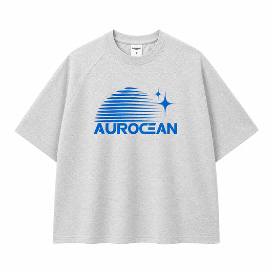 Aurocean Thermal Print Oversized T-Shirt