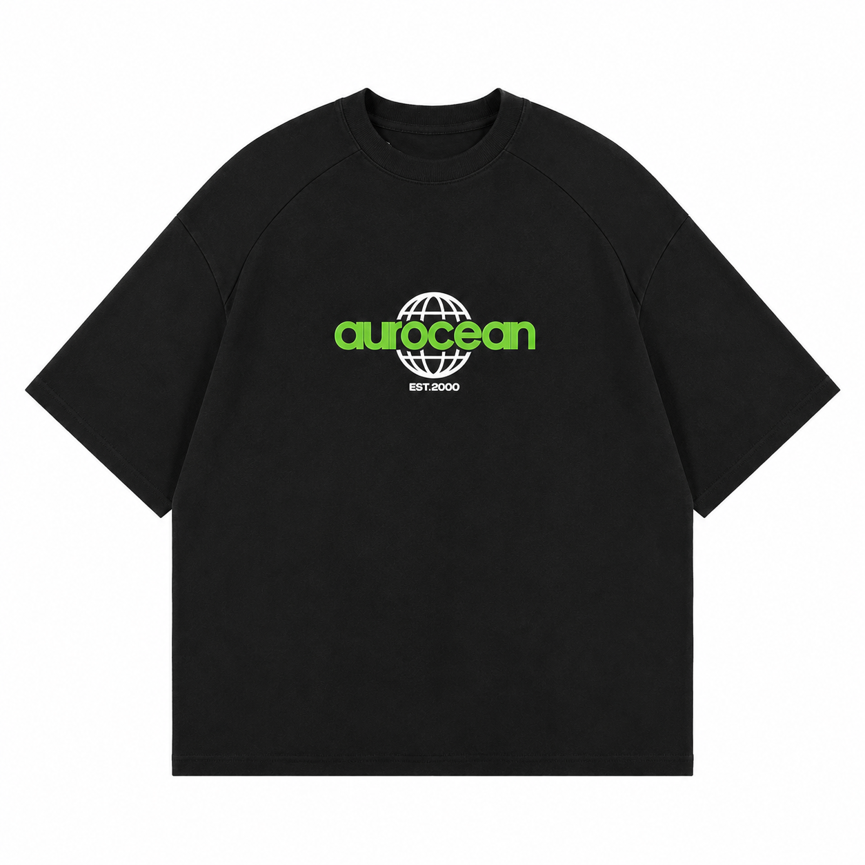 Aurocean Vintage Utility Oversized T-Shirt