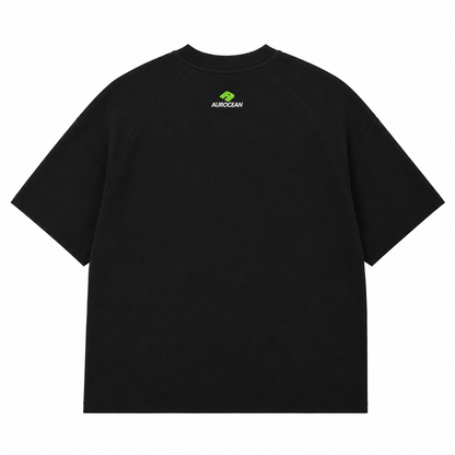 Aurocean Vintage Utility Oversized T-Shirt