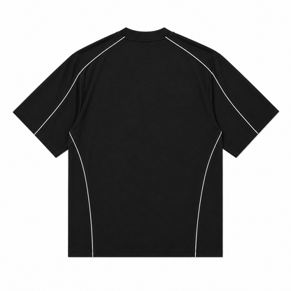 Aurocean Embroidered Oversized Sports T-Shirt