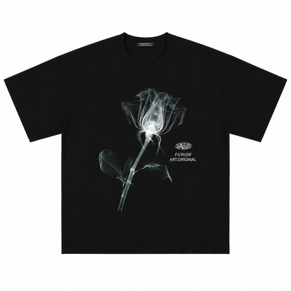 Future Structure Rose Graphic T-Shirt