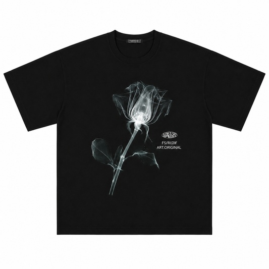 Future Structure Rose Graphic T-Shirt