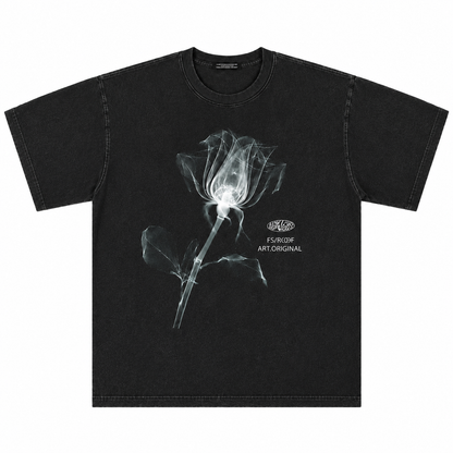 Future Structure Rose Graphic T-Shirt