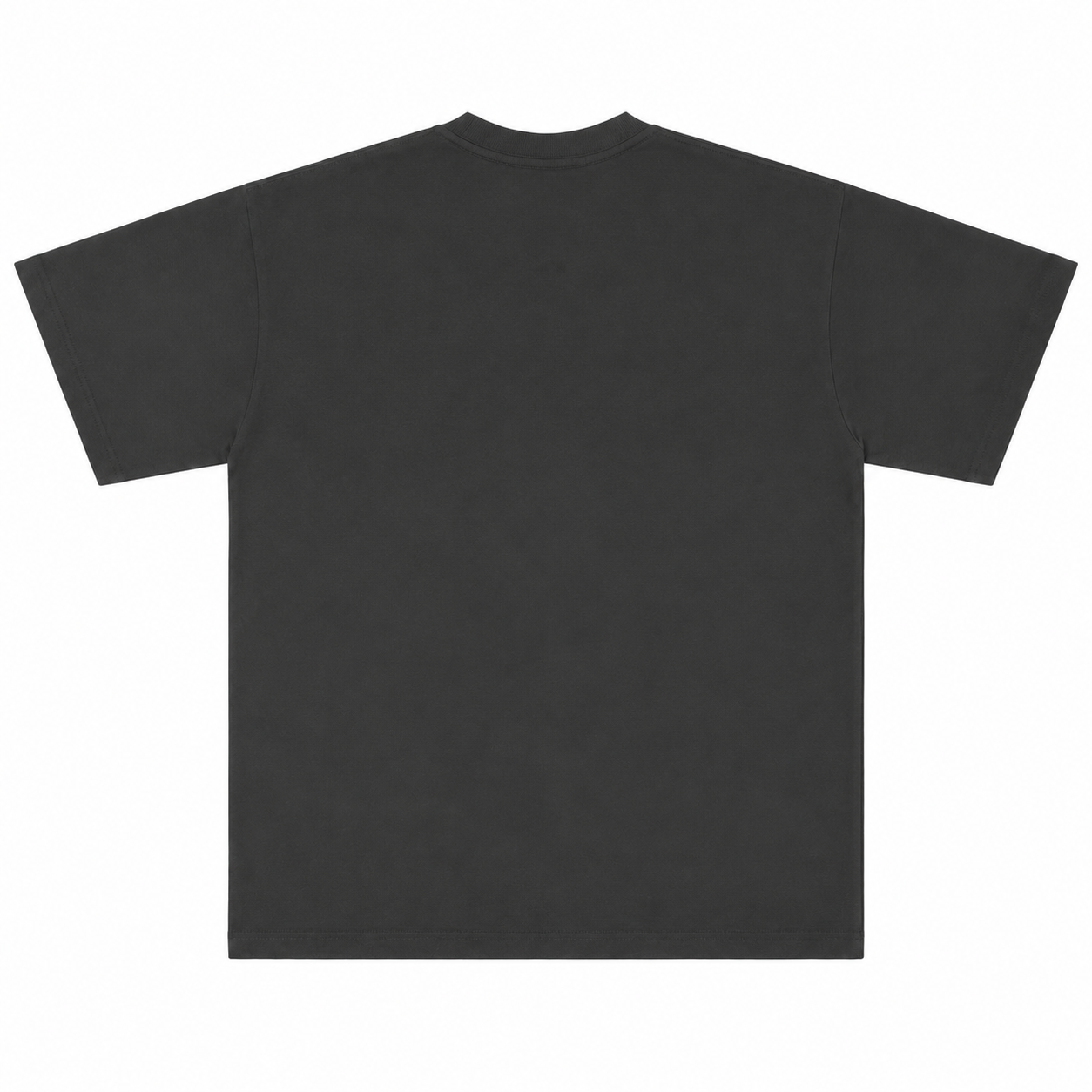 Future Structure Metallic Heart Graphic T-Shirt