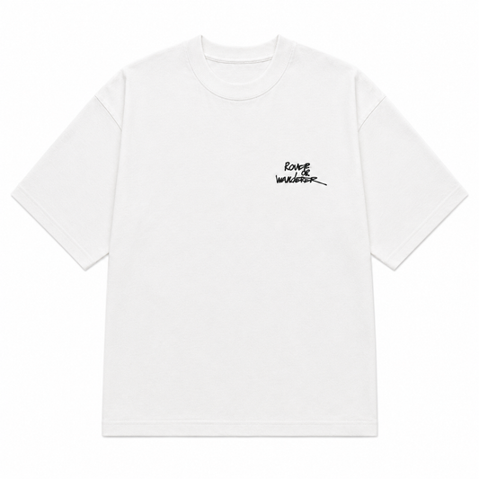 NANS Embroidered Digital Graphic T-Shirt