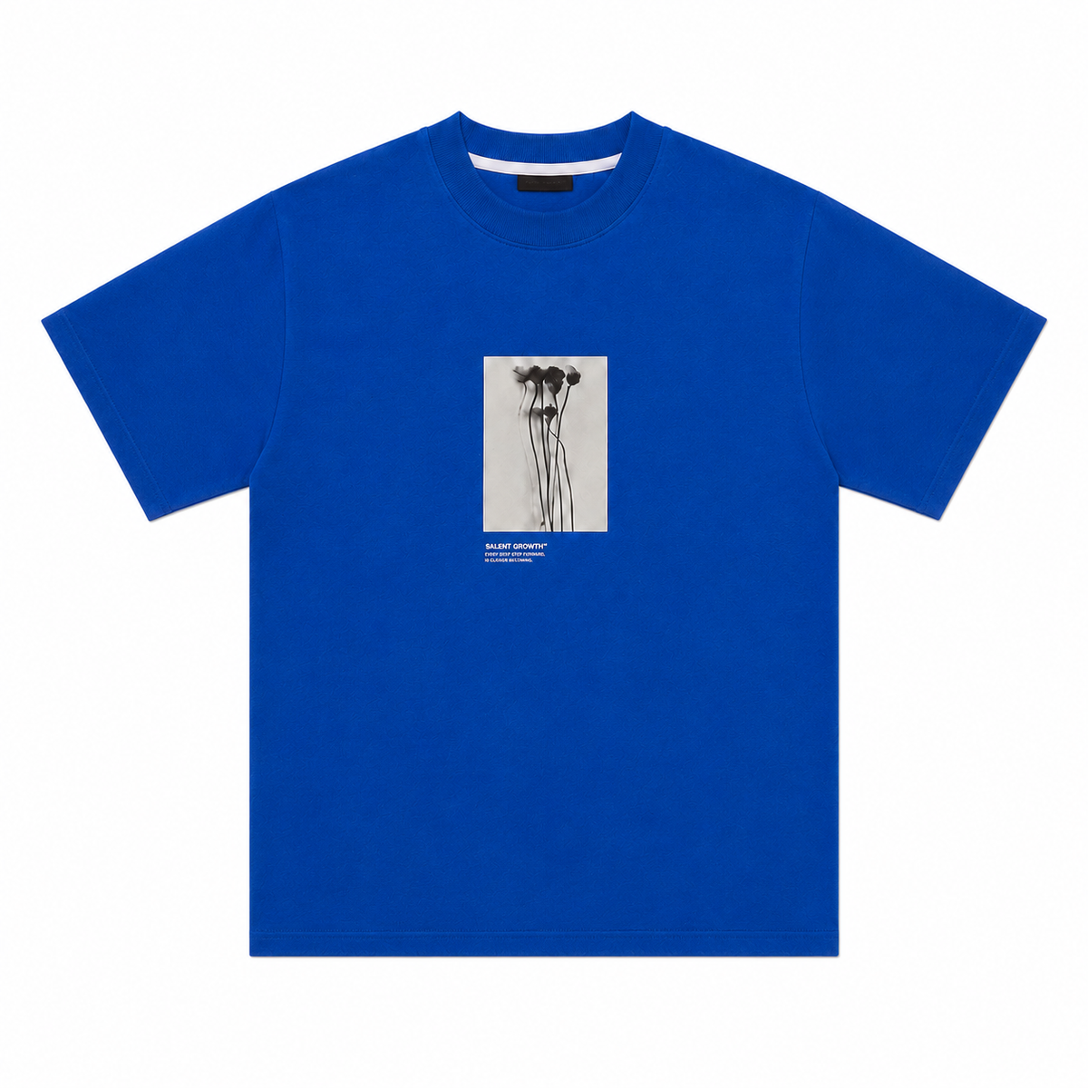 NANS “Silent Growth” Floral Silhouette T-Shirt