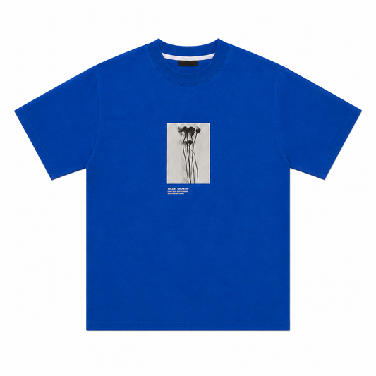 NANS “Silent Growth” Floral Silhouette T-Shirt
